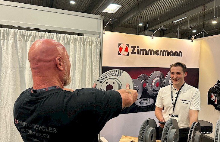 Erfolgreich im Dialog: Otto Zimmermann auf internationalen Messen
